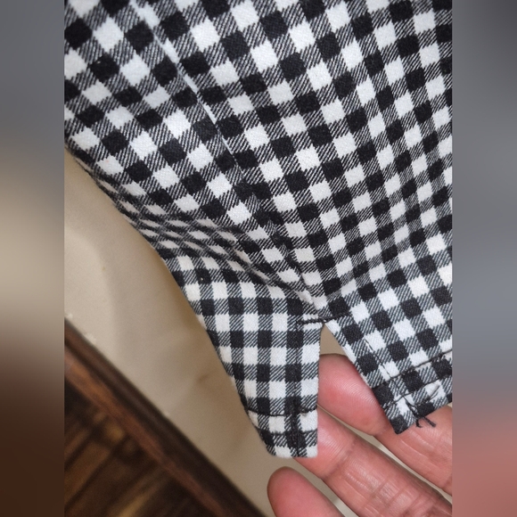 Nygard Black and White Plaid Pants - Picture 7 of 16